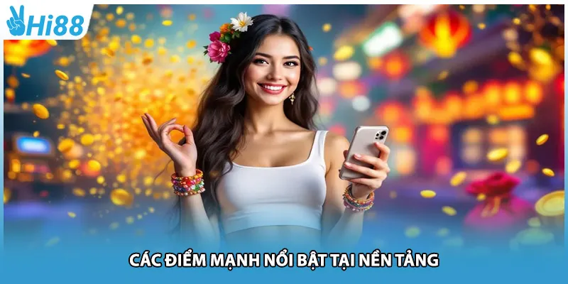 Các điểm mạnh nổi bật tại nền tảng