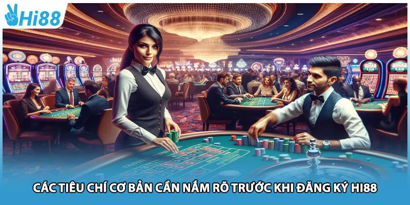 Các tiêu chí cơ bản cần nắm rõ trước khi đăng ký Hi88